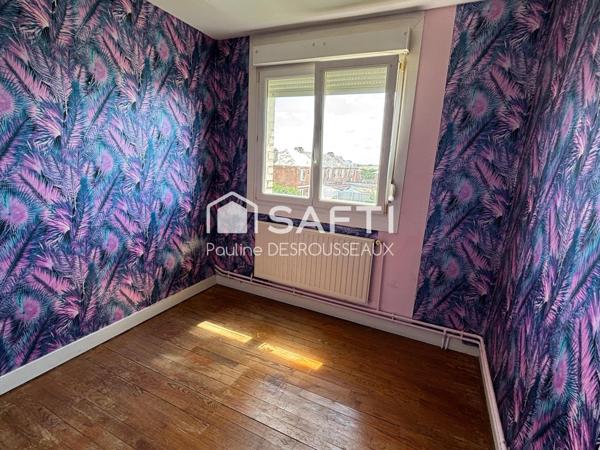 Maison semi-individuelle 3 chambres, jardin clos