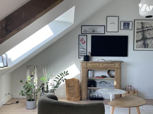 Appartement de caractère – Aperçu Mer, Dernier Étage, Clé en Main – Plouharnel 