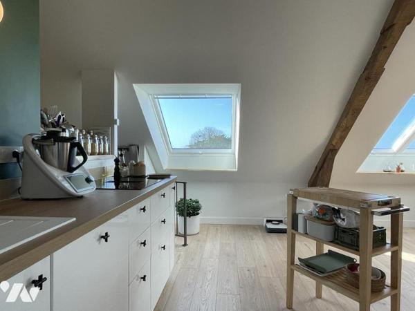 Appartement de caractère – Aperçu Mer, Dernier Étage, Clé en Main – Plouharnel 