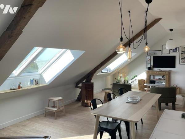 Appartement de caractère – Aperçu Mer, Dernier Étage, Clé en Main – Plouharnel 