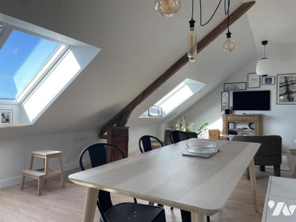 Appartement de caractère – Aperçu Mer, Dernier Étage, Clé en Main – Plouharnel 