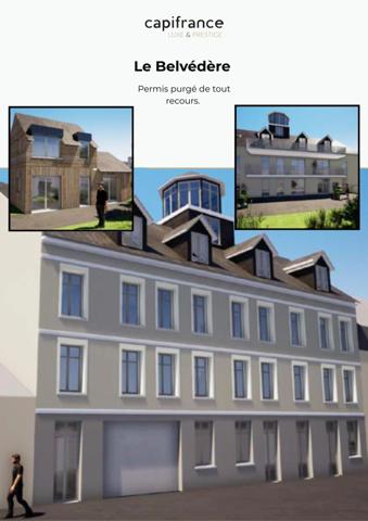 À Vendre – Immeuble avec Permis d’Aménager à Honfleur pour promotion immobilière