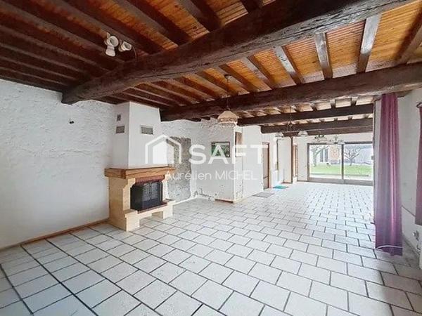 Maison avec joli potentiel