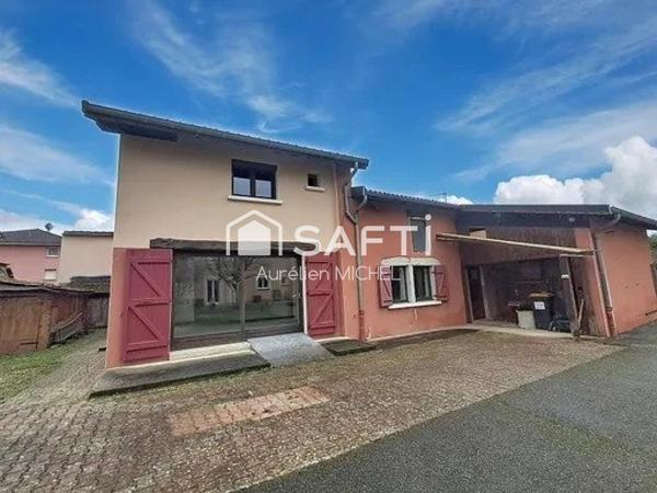 Maison avec joli potentiel