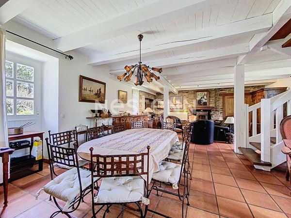 Vente maison de caractère, 3 chambres + dépendance, 154m² Groix