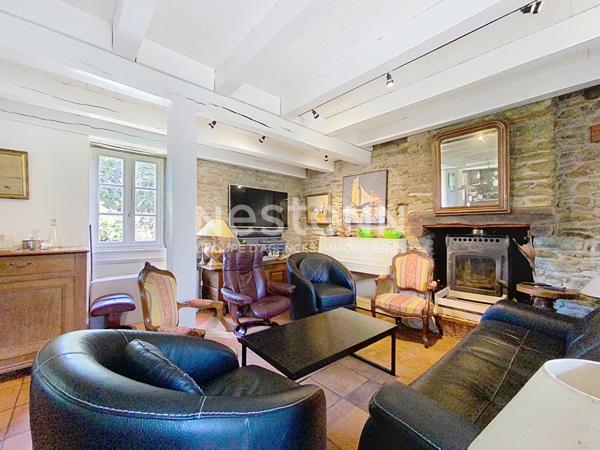 Vente maison de caractère, 3 chambres + dépendance, 154m² Groix