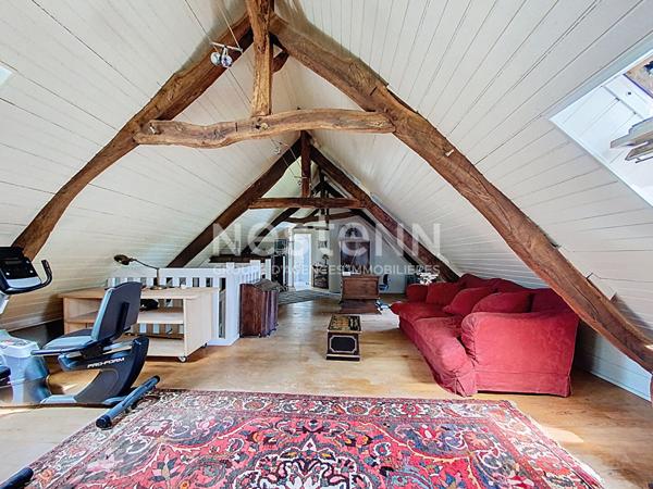Vente maison de caractère, 3 chambres + dépendance, 154m² Groix