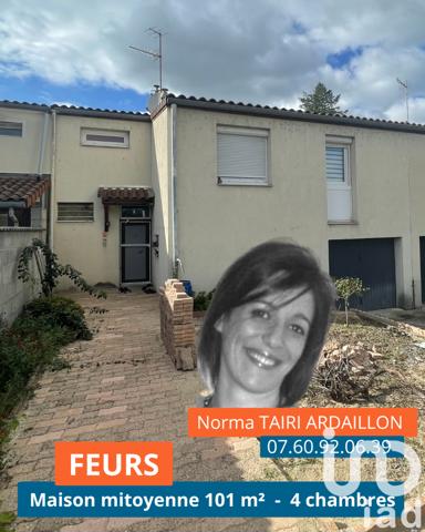 Maison à vendre 5 pièces 101 m² Feurs