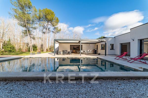 Villa contemporaine de plain-pied