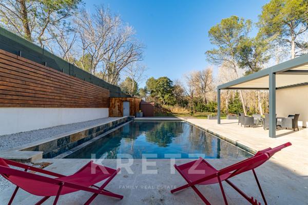 Villa contemporaine de plain-pied