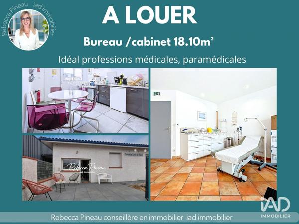 Location bureaux 18 m² La Salvetat-Saint-Gilles