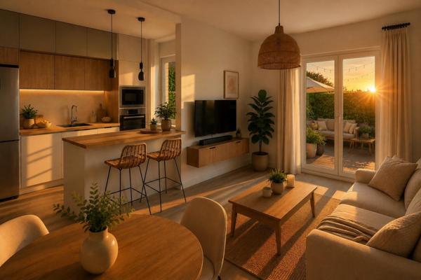 Vauban – Marseille 13006 | Appartement 3 pièces de 44 m² terrasse de 12 m²