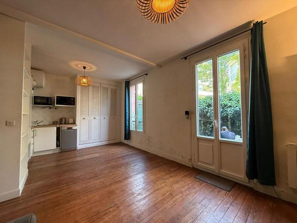 Appartement T2 avec jardin privatif ? Boulogne-Billancourt / Porte de Saint-Cloud / Limite Paris 16e