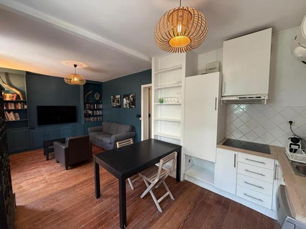 Appartement T2 avec jardin privatif ? Boulogne-Billancourt / Porte de Saint-Cloud / Limite Paris 16e