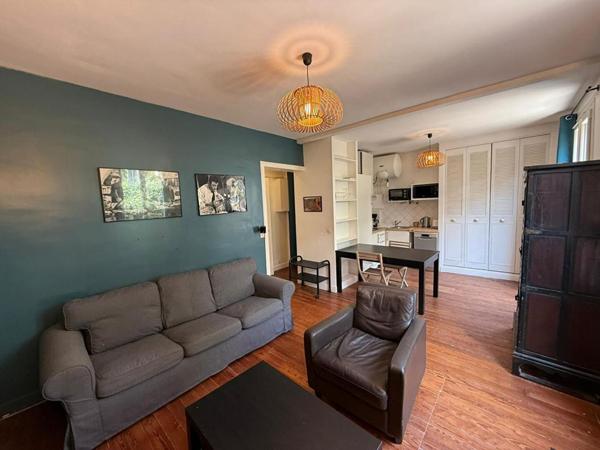 Appartement T2 avec jardin privatif ? Boulogne-Billancourt / Porte de Saint-Cloud / Limite Paris 16e