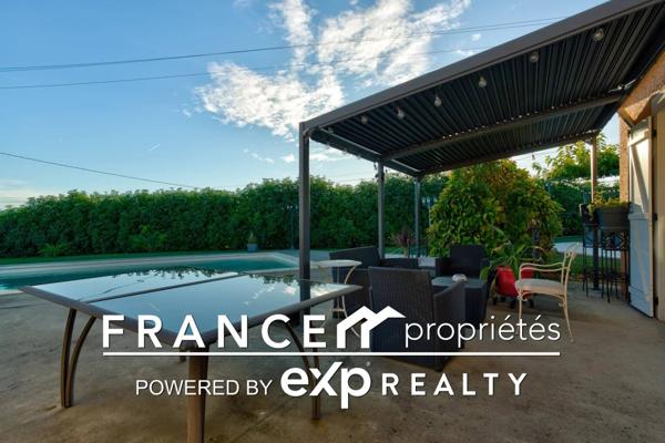 Maison de qualité avec piscine et vue dominante sur les Pyrénées