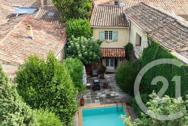 Maison à vendre  10 pièces - 312,77 m 2   LANGLADE  - 30