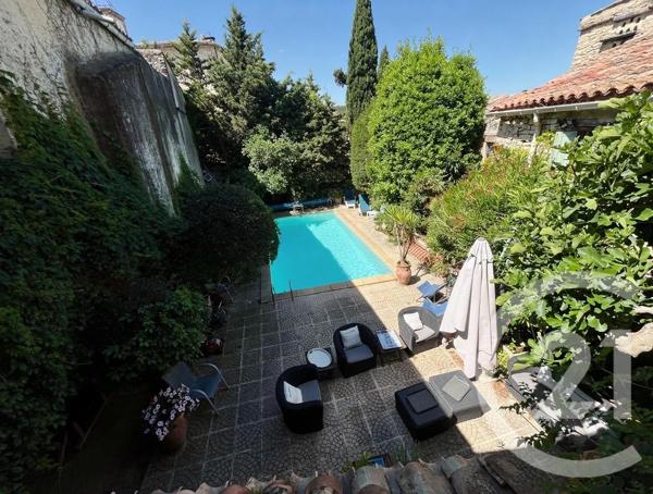 Maison à vendre  10 pièces - 312,77 m 2   LANGLADE  - 30