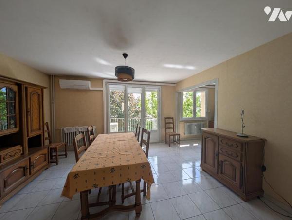 VALENCE – Appartement T3 de 72 m² avec balcon, cave et parking privatif