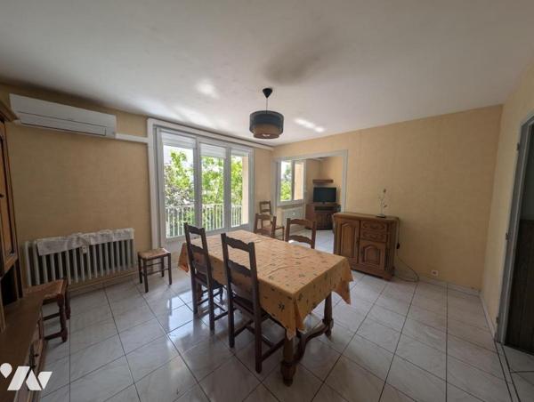 VALENCE – Appartement T3 de 72 m² avec balcon, cave et parking privatif