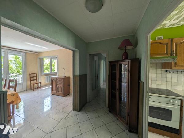 VALENCE – Appartement T3 de 72 m² avec balcon, cave et parking privatif