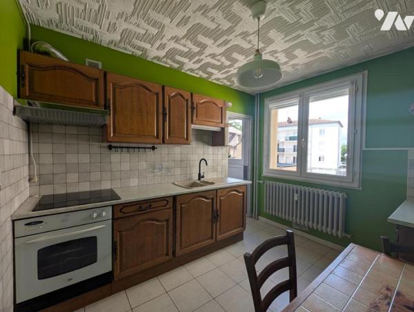 VALENCE – Appartement T3 de 72 m² avec balcon, cave et parking privatif