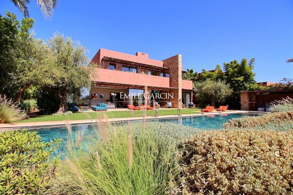 À vendre Villa d'exception en front de golf à Marrakech