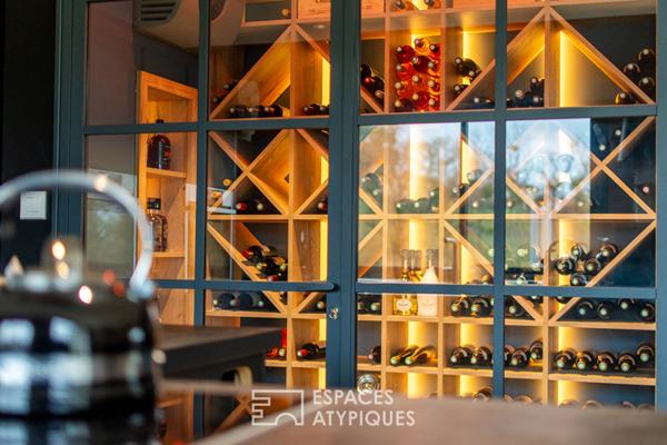 Lumineuse contemporaine au panorama verdoyant