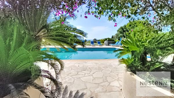 SAINT AYGULF SPACIEUSE VILLA VUE MER PISCINE GARAGE
