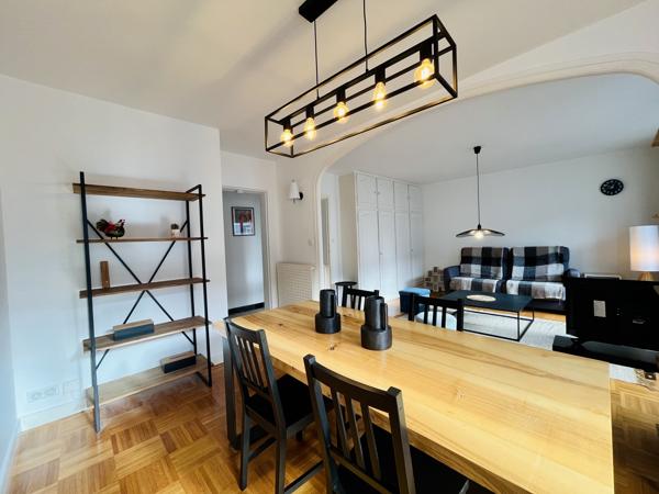 Grand Appartement T2 Meublé 58 m² au Centre ville Avec Balcon et Parking Privé