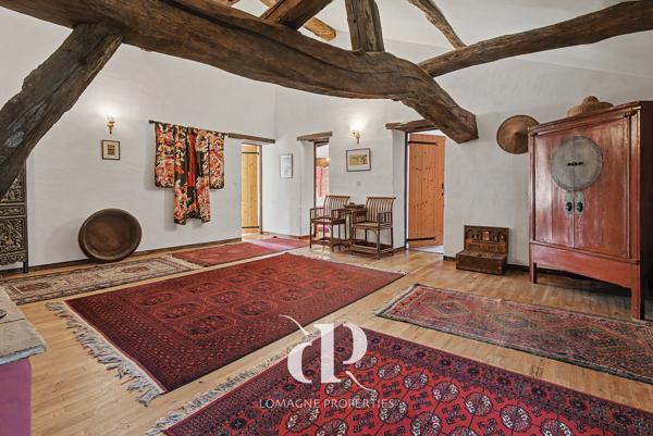 Une spacieuse maison de campagne avec 6 hectares