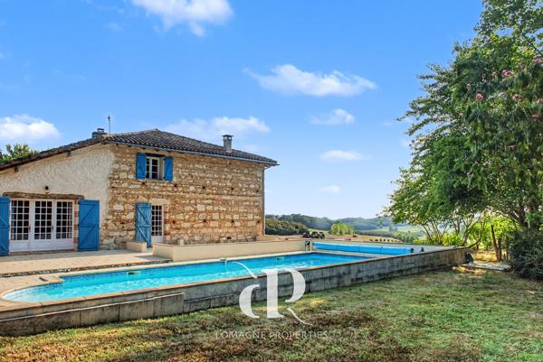 Une spacieuse maison de campagne avec 6 hectares