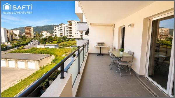 Confortable 4 pièces - 92m² - Ajaccio
