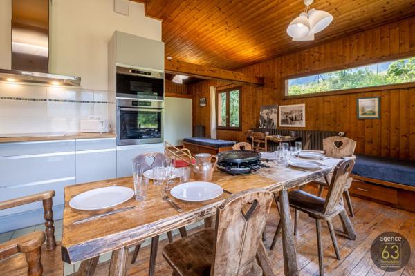 Charmant Chalet à Chamonix Mont-Blanc sur 1230 m2 de terrain plat