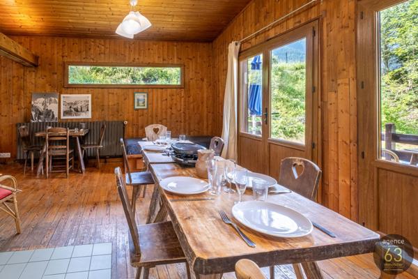 Charmant Chalet à Chamonix Mont-Blanc sur 1230 m2 de terrain plat
