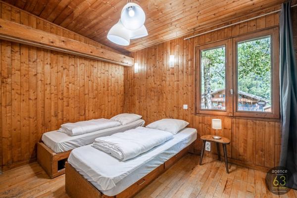 Charmant Chalet à Chamonix Mont-Blanc sur 1230 m2 de terrain plat