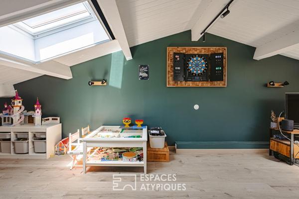 Elégante propriété familiale entre terre et océan