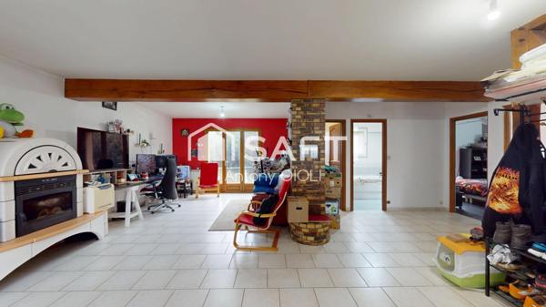 Maison familiale 153 m² - 5 chambres - sous-sol total