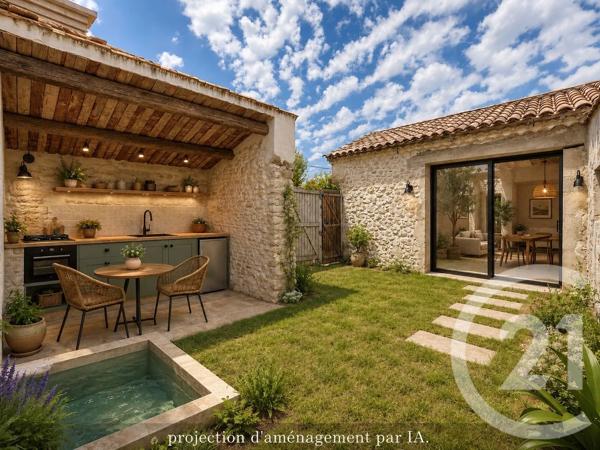 Maison à vendre  3 pièces - 67 m 2   CHATEAURENARD  - 13