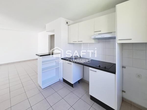 T3 lumineux avec terrasse et un box