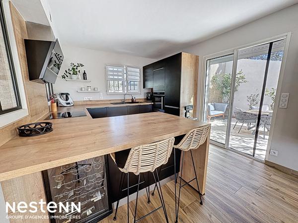 En Exclusivité, Maison 169m2, 5 chambres rénovée avec vue sur l'étang de Bages à Narbonne