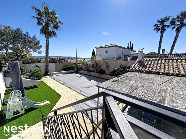 En Exclusivité, Maison 169m2, 5 chambres rénovée avec vue sur l'étang de Bages à Narbonne