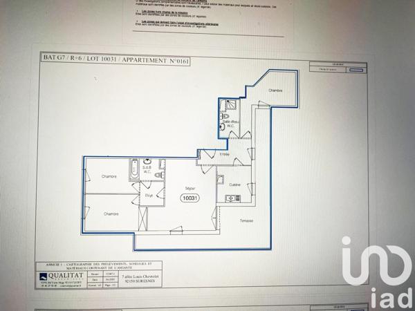 Apartment for sale 4 rooms 86 m² Suresnes