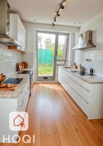 Deux pièces avec jardin et aperçu mer