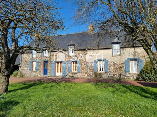 Servon sur Vilaine, belle longère en pierre