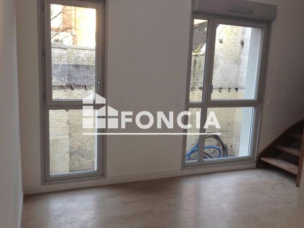 Location Studio 33.8 m² - 1 RUE DE RENAISSANCE Lille 59000