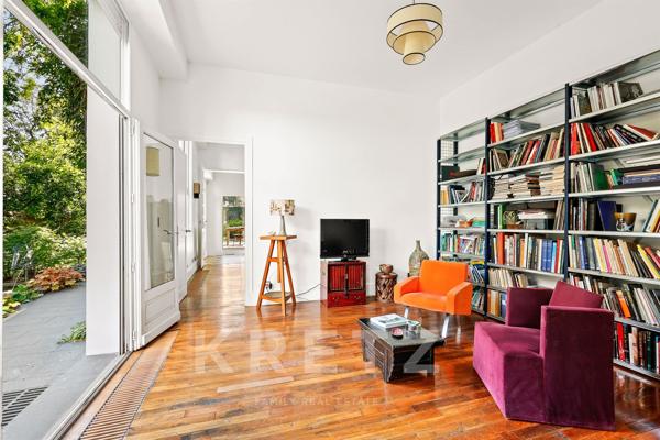 Paris XIV — Maison-atelier d’artistes avec 500m2 de jardin paysager et atelier indépendant