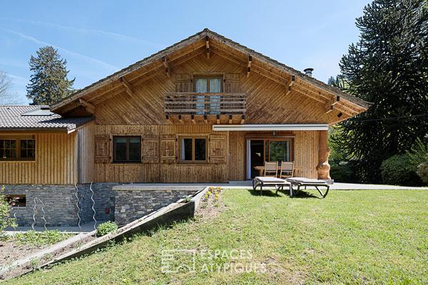 Chalet d’exception et son parc privé à 40 minutes de Genève