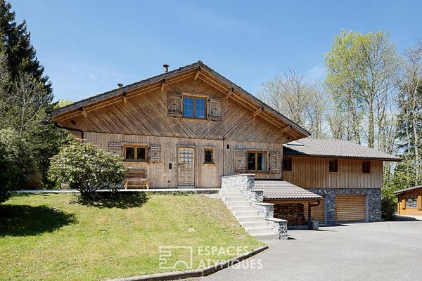 Chalet d’exception et son parc privé à 40 minutes de Genève