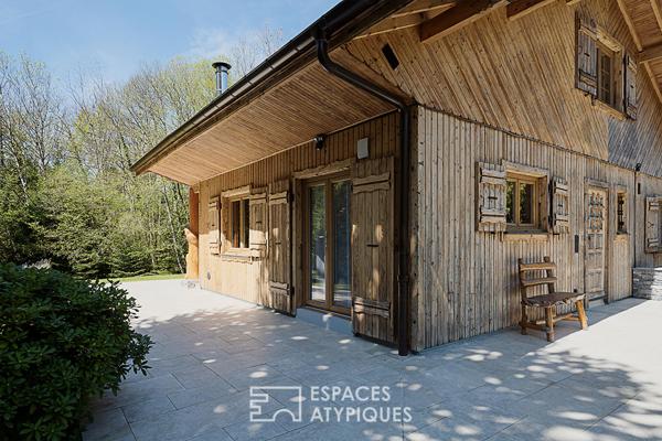 Chalet d’exception et son parc privé à 40 minutes de Genève